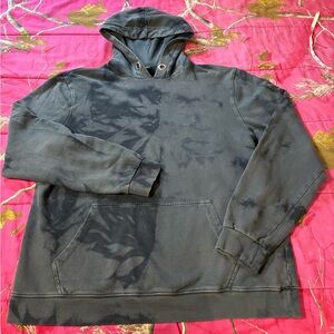 Disturbia Black Tie-Dye Hoodie